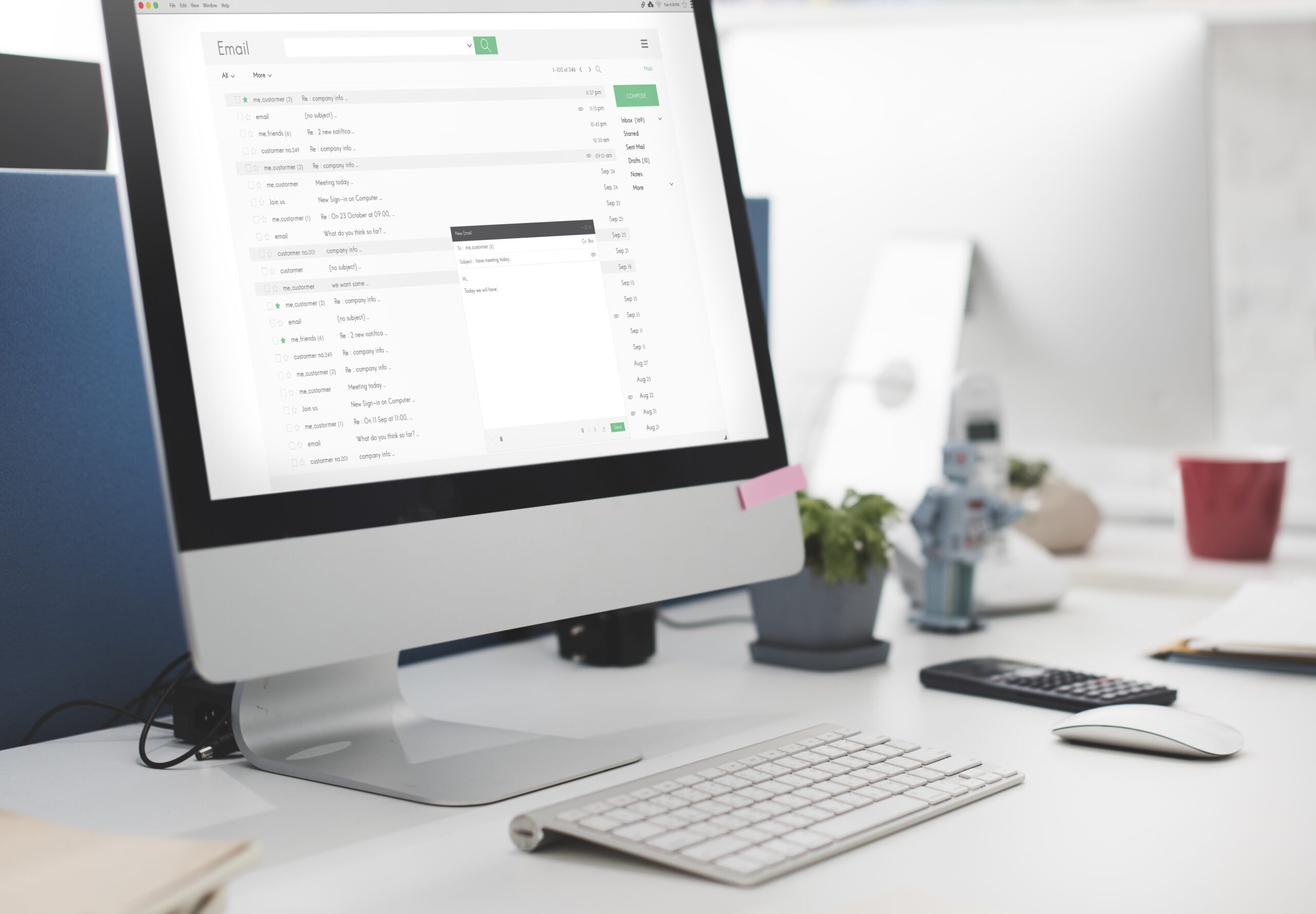 email correspondence mail message concept